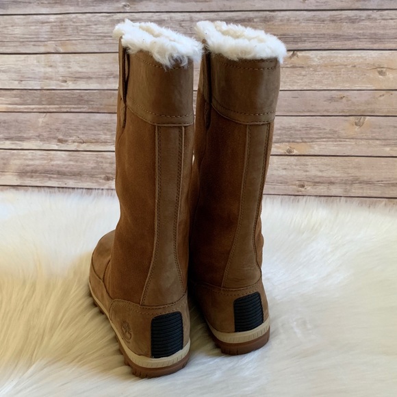 Timberland Tan MT. Hayes Waterproof Pull On Boots - Picture 5 of 6